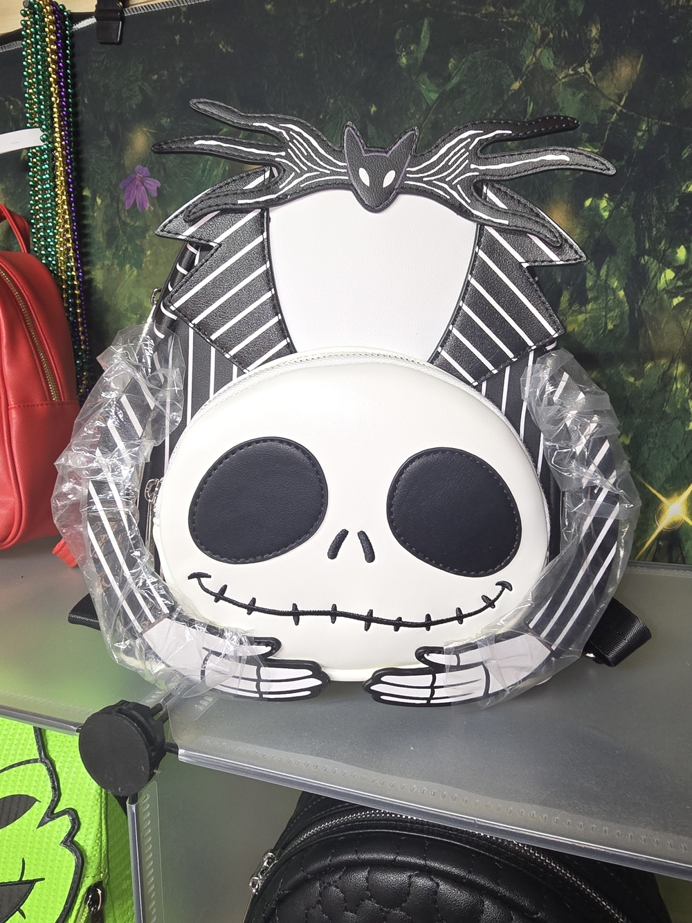 Loungefly The Nightmare Before Christmas Headless Jack Skellington Mini Backpack